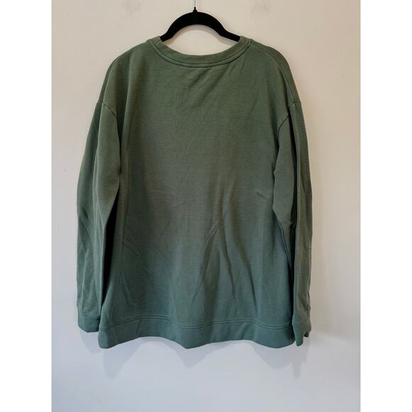 Orvis green sweatshirt size M crew neck - Picture 3 of 5